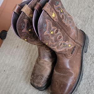 Justin Steel Toe Boots